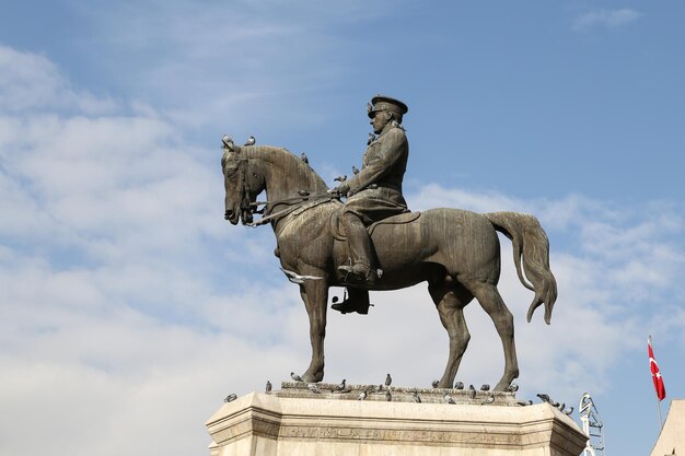 Victory monument in Ankara